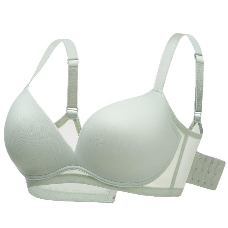 Traceless Underwear Women's Big Breasts Look Small and Sexy, Gather and Close Secondary Breasts, Anti-sagging Large Size Fat Mm Thin Bra Cover