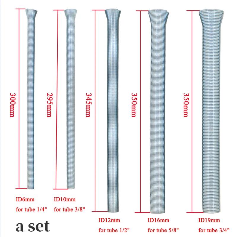 Manual Air Condition Copper Pipe Bending Spring Outside Style Pipeline Spring Tube Bender Pipe Bending Tools
