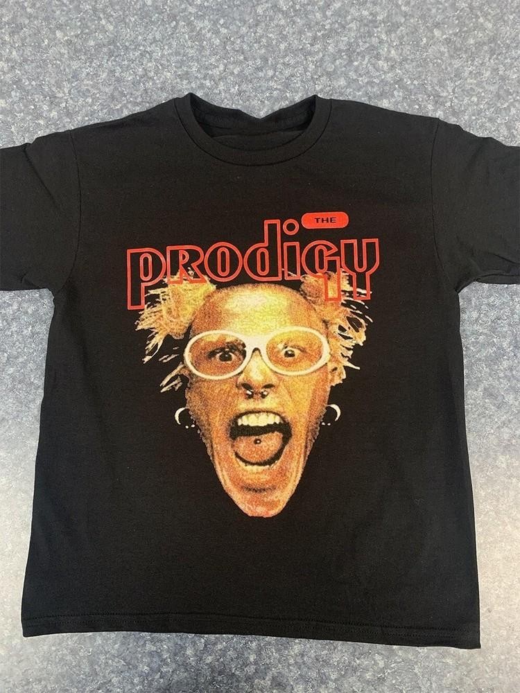 Collection The Prodigy Heavy Cotton Black Gift for Fan Unisex S to 5XL T-shirt Unisex T-Shirt S