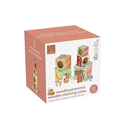 Orange Tree Toys Forest Animal Stacking Cube (18 Months and Up) TYORA12074