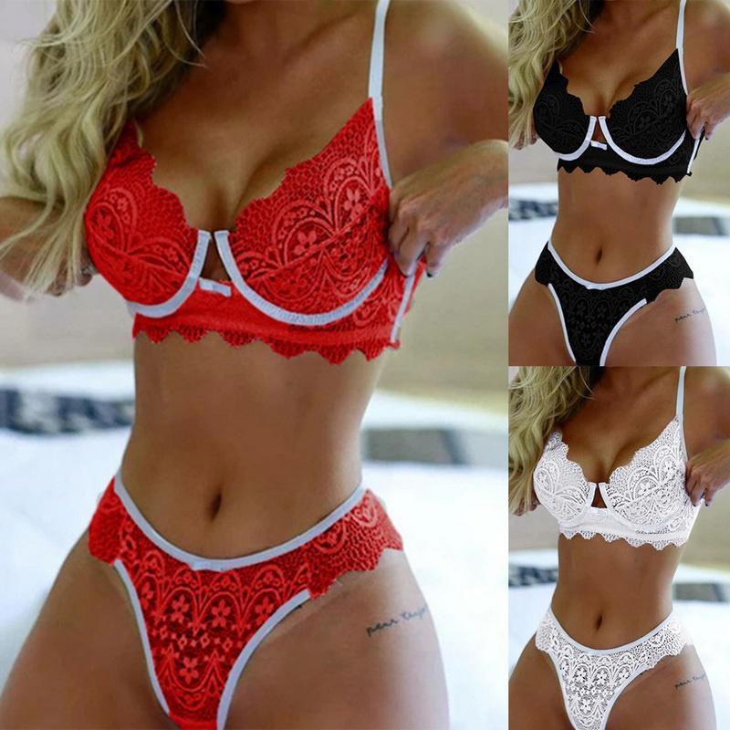 Buy Sexy Women Bras S 3XL Plus Size G string Lace Lingerie Set Tops buy-sexy-women-bras-s-3xl-plus-size-g-string-lace-lingerie-set-tops