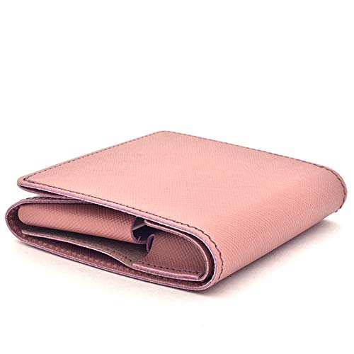 Portfel składany SLIM 005 JOURNAL Japoński portfel skórzany na monety [Ikenohata Ginzaten] COM-ONO (Różowy)