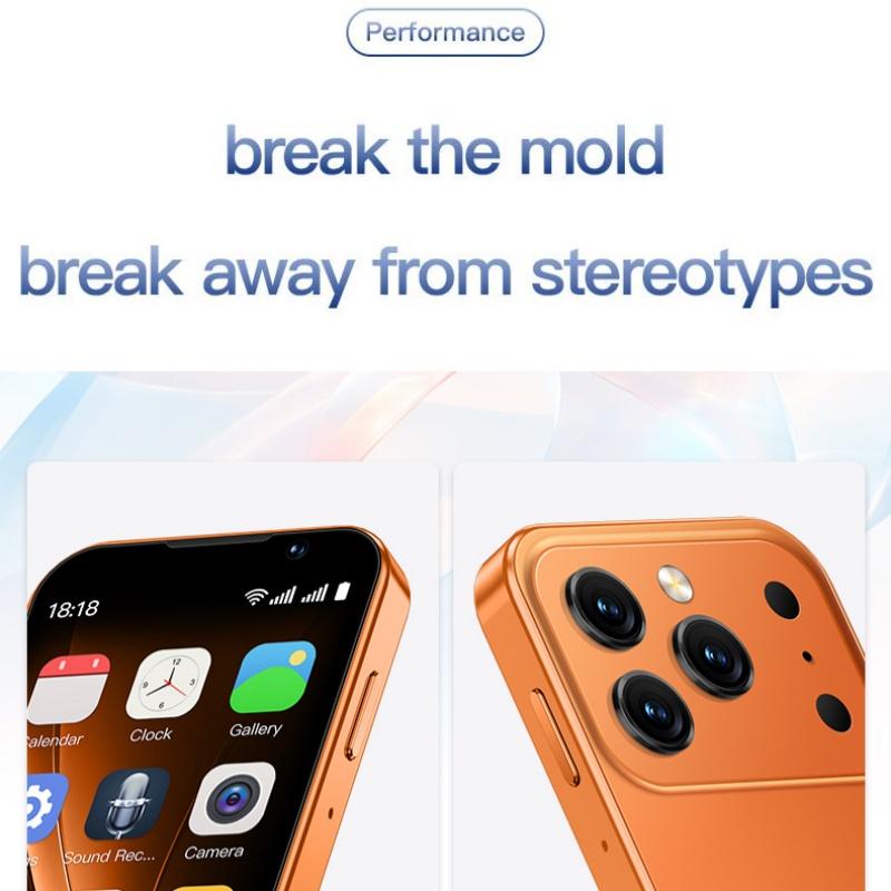 Soyes I17 Mini 3G Mini Smartphone 3.0inches HD Screen 2GB RAM 16GB ROM Dual SIM Type-C Pocket Small Android Cellphone Support Face Unlock