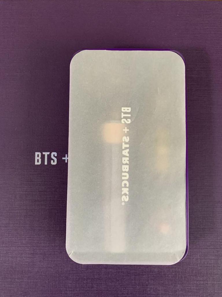 [USED] Official BTS Starbucks Key Ring