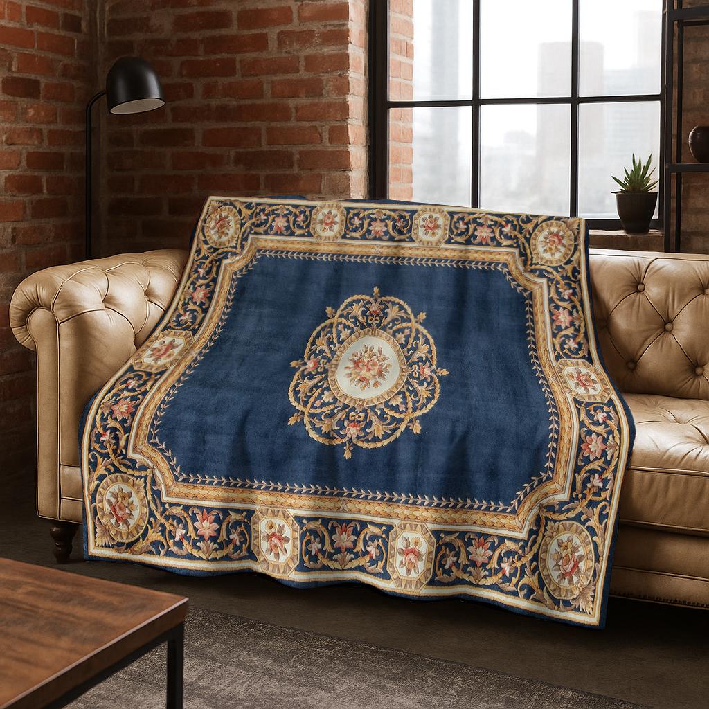 Persian Bohemian Series Pattern Flannel Blanket Soft Warm Blanket for Home Bedroom Office Travel Camping Picnic Gift To Friend