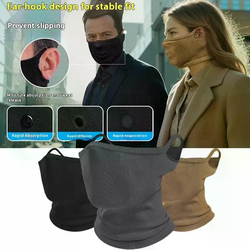 Autumn/Winter Sport Bandana Reusable Masks Hiking Camping Neck Gaiter Scarf Cycling Bike Hanging Ear Face Cover