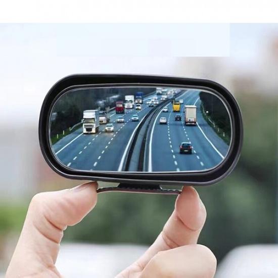 For Parking Auxiliary Car 360° Adjustable Wide Angle Side Blind Spot Rear Mirror