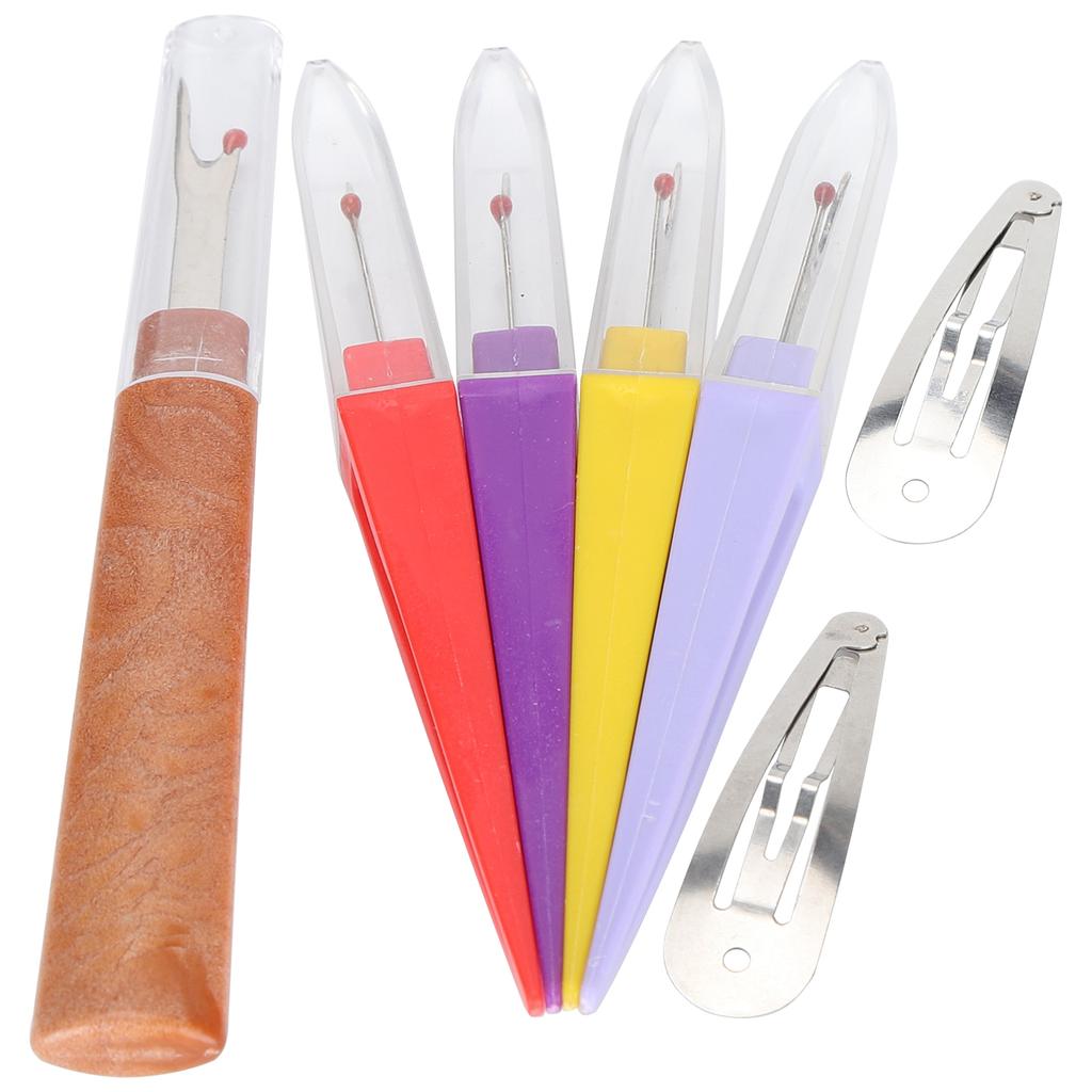 Sewing Seam Ripper Kit Plastic Stainless Steel Handy Stitch Tools for Opening Removing Threads