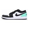 Jordan Air Jordan 1 Low top Vintage Basketball Shoes Men's Black Green 553558-131(Team59-SBOX)