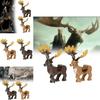 Hobbit Deer Building Block Toy Set With Abs Plastic For Creative Diy Play For Kids And Collectors