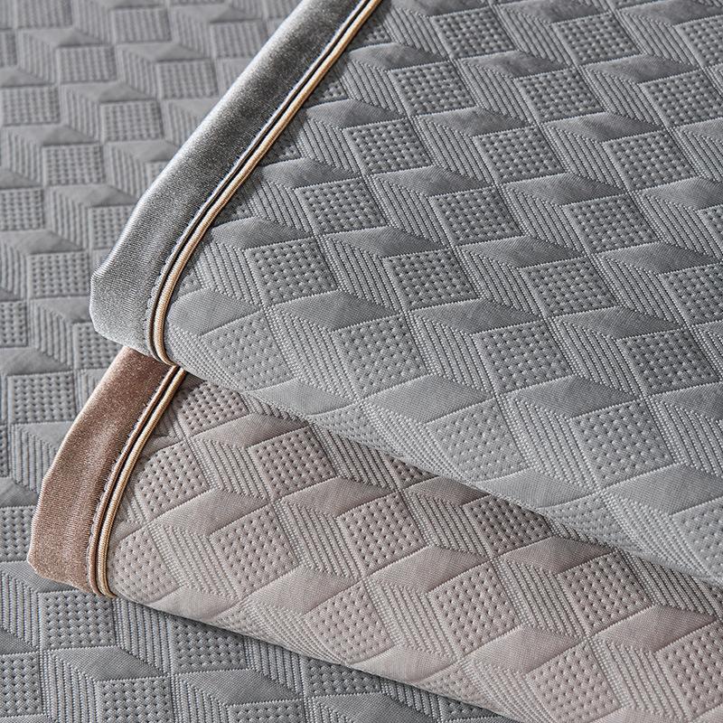 New High-End Summer Ice Silk Sofa Cushion Summer Mat Non-Slip Seat Cushion Premium Sense Cover Cloth Towel