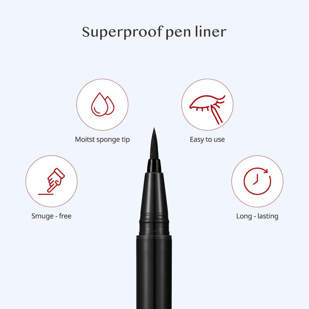 [Official] CLIO Superproof Pen Liner Kill Brown #002 BROWN [Parallel Import]