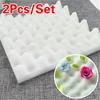 2 Teile/satz Fondant Kuchen Schokolade Zucker Blume Trocknen Schaum Dekorieren Backformen Matte Gestaltung Schwamm Pad