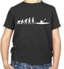 Evolution Of Man Kayak Kids T-Shirt - Canoe - Kayaking - Rowing - Canoeing - Row