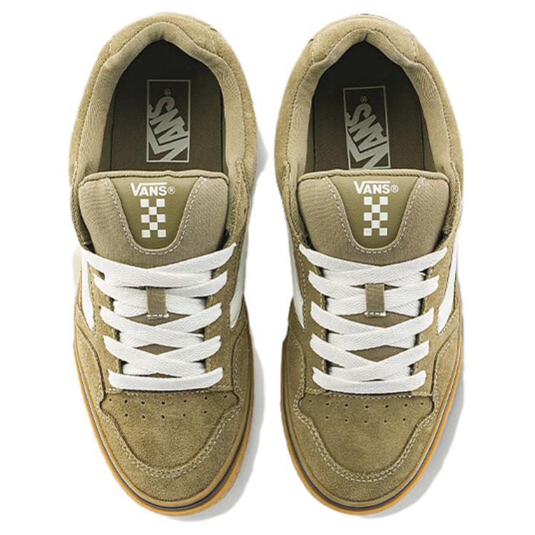 Vans Caldrone Comfortable Casual Low-Top Skate Shoes Men Sneaker Green VN000CSPOLV