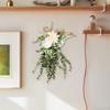 Artificial Garland, Reusable Wreath for Hanging, Housewarming Parties, Weddings, And Fireplace