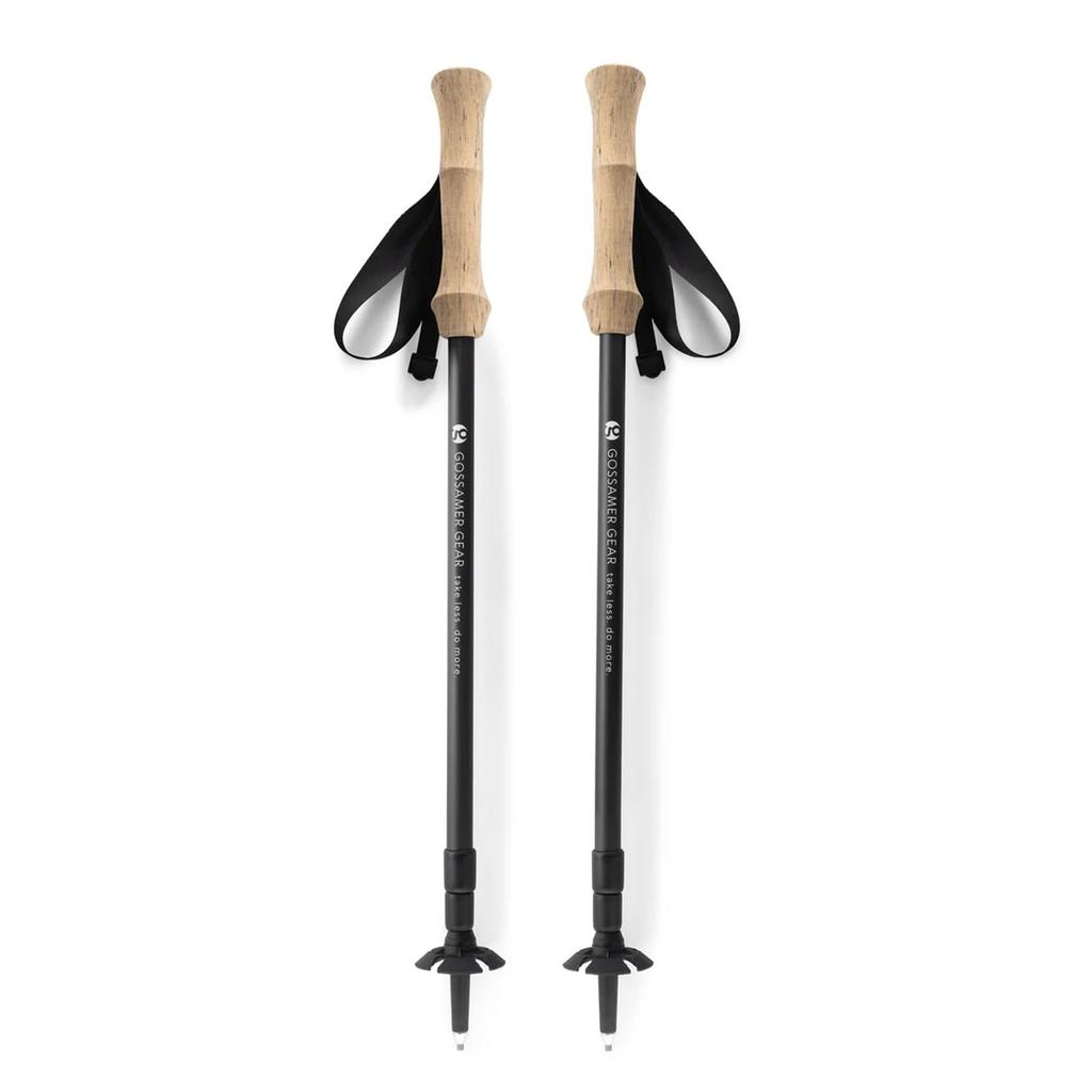 Gossamer Gear LT5 Carbon Trekking Poles Black Three-Piece (Pair)