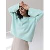 2025 Autumn Winter Women's Thick Knit Sweater, Round Neck Oversized Pullover for Versatile Styling, Comfortable Loose Fit Top for Layering & Outerwear