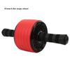 Rueda para Entrenamiento de Músculos Abdominales Rodillo Mango de Esponja Agarre Equipo de Ejercicio para la Cintura Gimnasio Fuerza Corporal Potencia Fitness