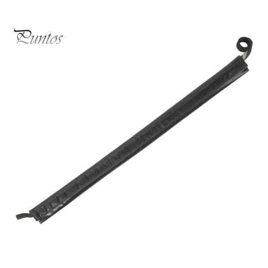 

Чехол для веревки, портативный противоизносный защитный рукав для альпинистской веревки с застежкой-лентой, прочно фиксированный складной защитный аксессуар для веревки L чёрный