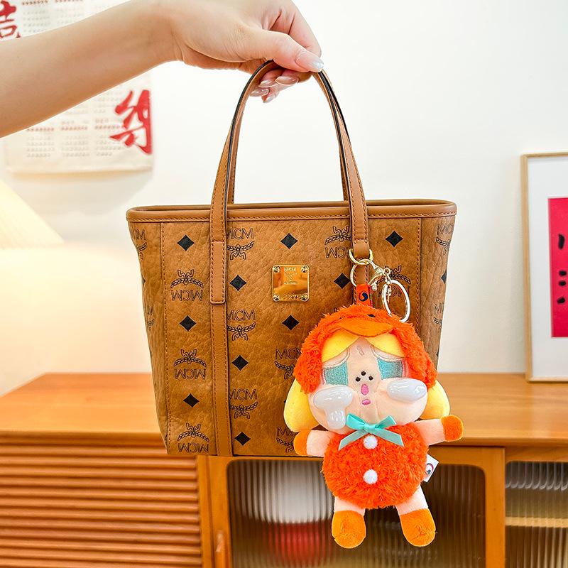 Cross-border Cartoon Crying Plush Doll: Cute Style Keychain Bag Pendant Gift