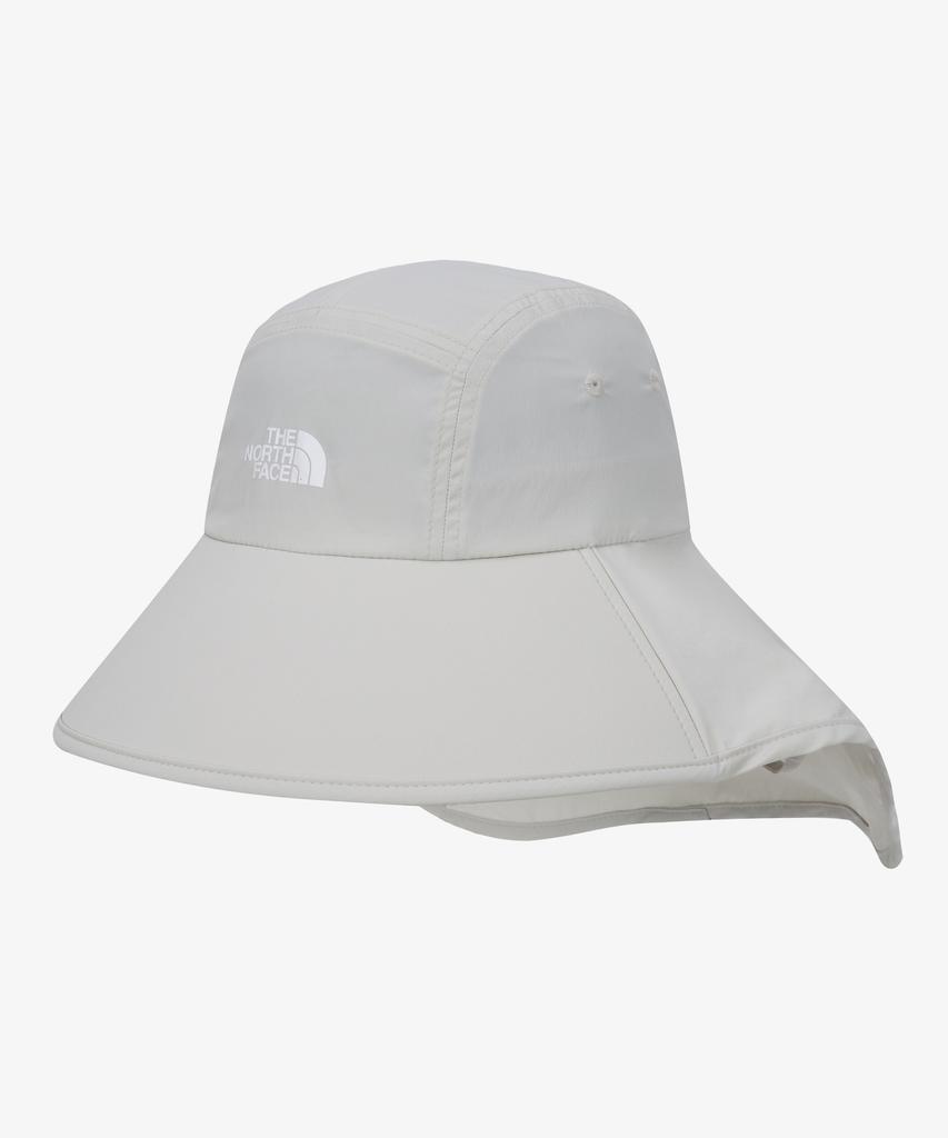 Noseupeiseu Ne3Hs08C Tnf Wide Sun Shield Hat Silver Gray