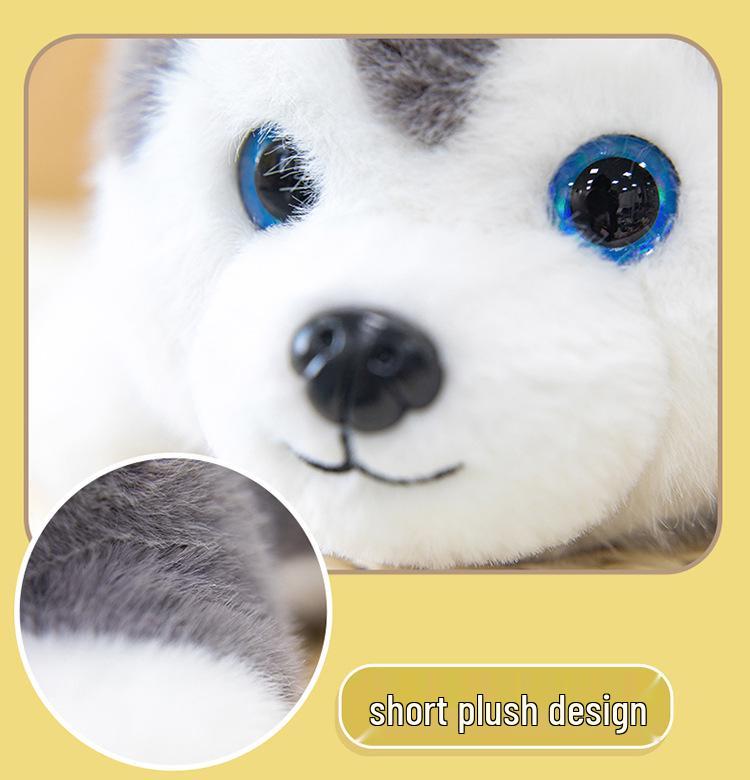 Cute Husky Plush Toy - Perfect Birthday Gift for Kids