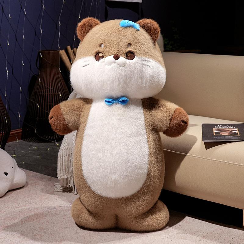 

Cute sea otter doll plush toy otter doll home pillow cushion girl soothing doll 60cm（0.5kg）