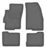 Velour Graphite Car Mats For: Fiat Linea Sedan (2009-2015)