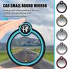 2pcs Car Round Frame Convex Wide-angle Rearview Auxiliary For Alfa Romeo 159 Giulietta Giulia 147 Mito 156 159 166 GT Stelvio