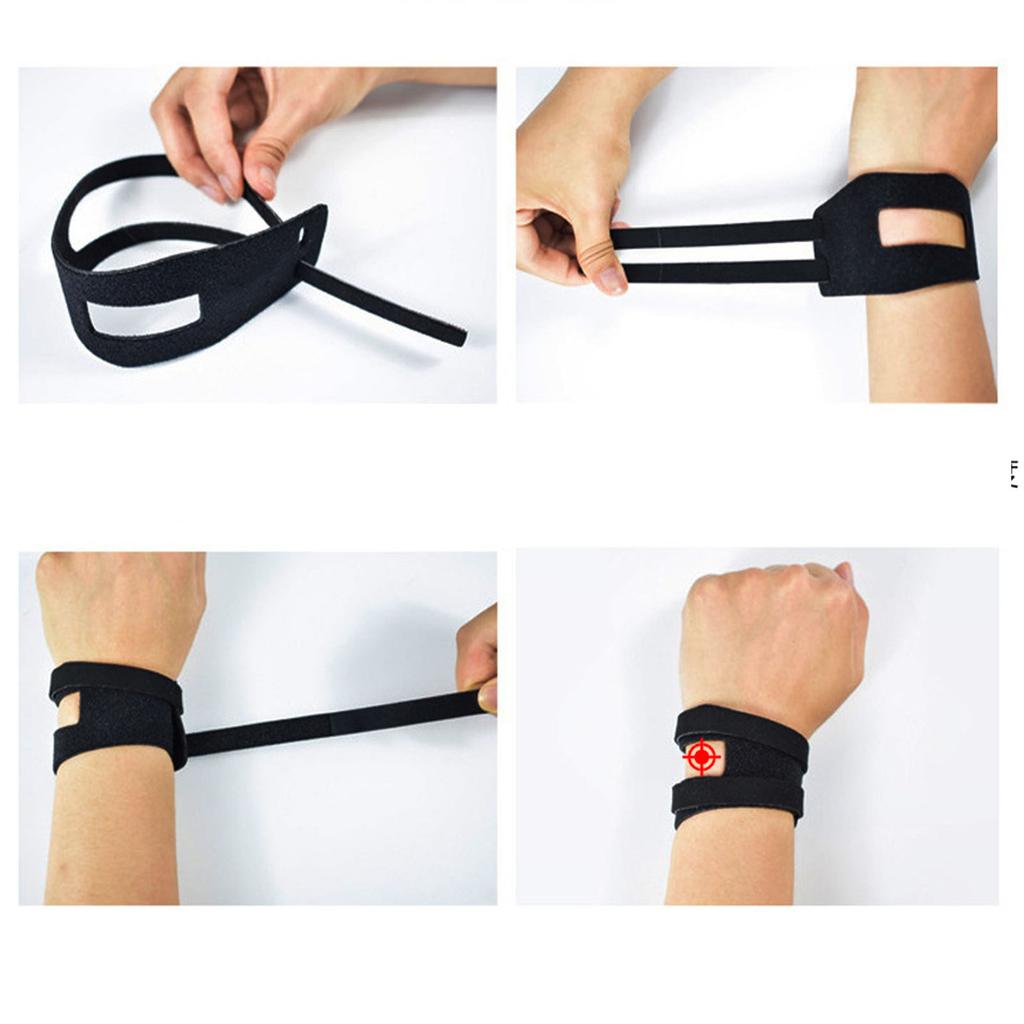 Handgelenkbandage für TFCC-Risse Nylon Verstellbar Ultra Dünne Kompressions-Handgelenkstütze für Schmerzen im ulnaren Handgelenk Handgelenkumfang Innerhalb 22,5 cm Schwarz