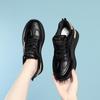 Scarpe Sportive Casual Nere Leggere da Donna - Autunno/Inverno 2024 Scarpe da Corsa con Suola Piatta in Peluche