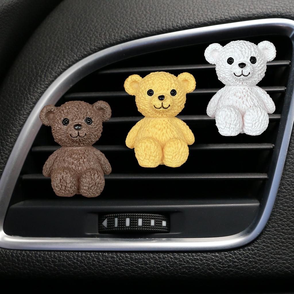 Perfume Decorative Fragrance Clip For Car Air Vent With Teddy Design Bears
