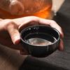 300ML Pottery Wooden Leaf Tea Cup Glaze Yaochang Tianmu Kiln Variable Jiancha Wooden Leaf Firing Medium Temperature Glaze
