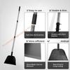 51Inch Multipurpose Metal Snow Shovel and Ice Scrapers for Various Season Yard Cleaning Back Friendly Design Adjustable Handle