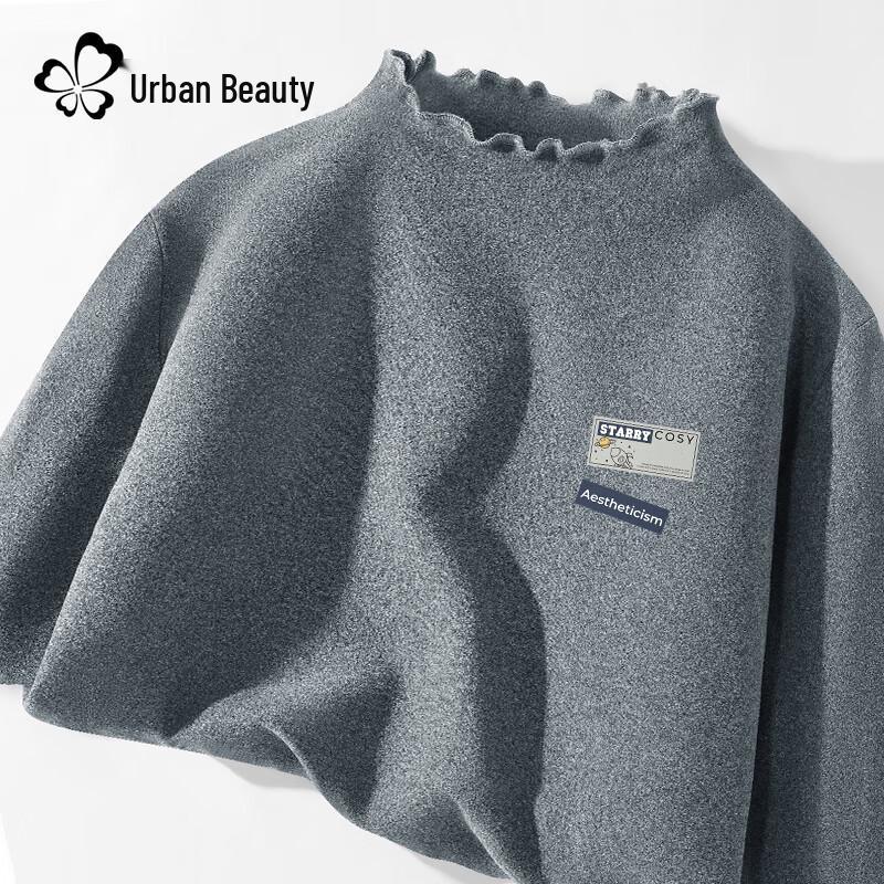 Cosmo Lady Women s Fleece-Lined Mock Neck Thermal Top S