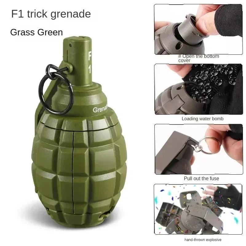 Simulations M24 Wassergranate Spielzeug mit Burst-Effekt Lustiges Explodierendes Design Ideal für Outdoor-Spiele und Kinderspielaktivitäten