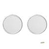 2Pcs 10Inch Aluminum Seamless Rim Pizza Baking Screen - Perfect Crisp, Enhanced Airflow