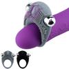 Anel peniano vibratório brinquedo sexual anel peniano anel masculino vibrador para casais mulheres gaiola de castidade estimulador de clitóris suprimentos para adultos