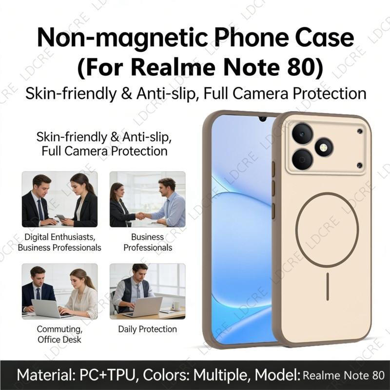 Für Realme Note 80 4G Hülle Für Realme Note 80 TPU Hülle Stoßfest Schutz Hülle mit Kameraschutz Abdeckung Für Realme Note 80 4G