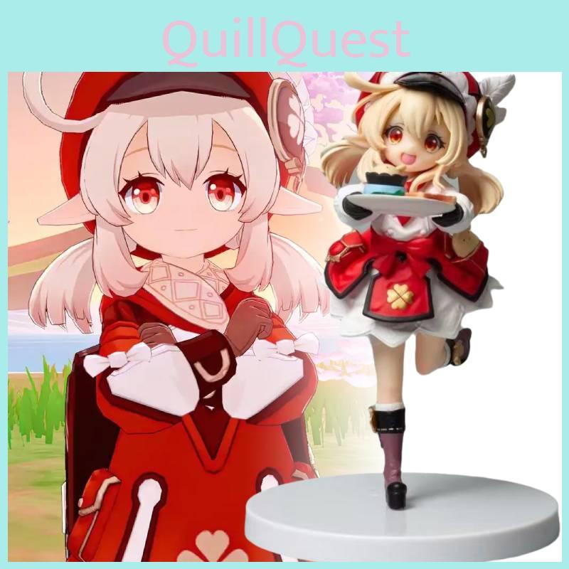 Genshin Impact Gk Klee Cute Coffee Shop Dessert Display Figure 16cm Pvc Model