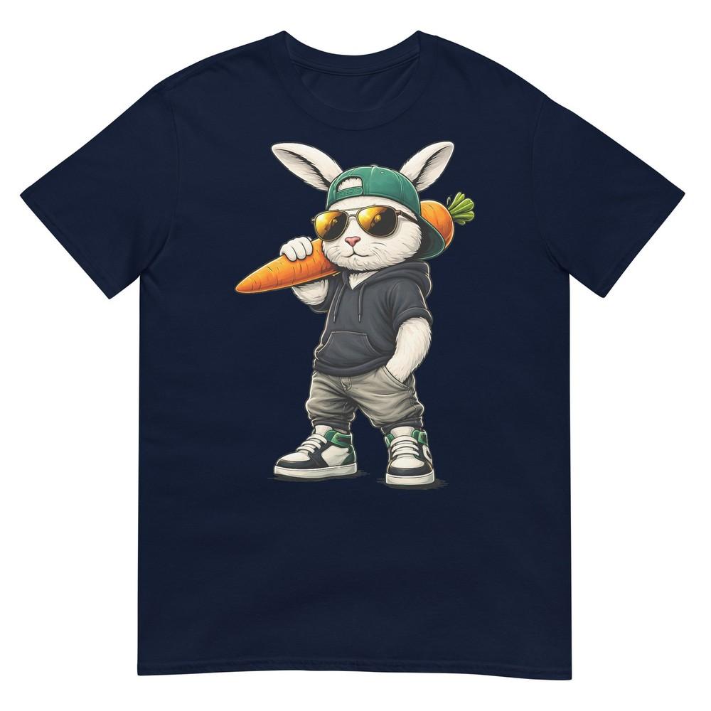 Funny Easter Bunny With Carrot Rabbit Easter Boys Kids Unisex TShirt S