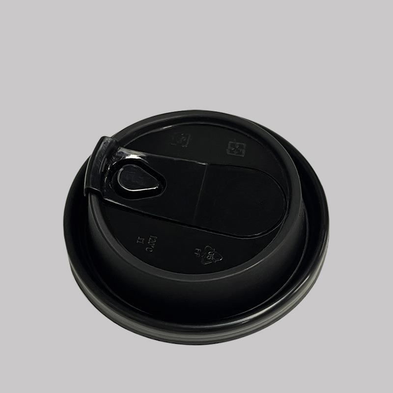 Disposable Coffee Cups Insulation Double-Layer European Style Simplicity Paper Cup with Lid Hollow Insulated Milk Tea Cup Family Party Coffee Shop Use