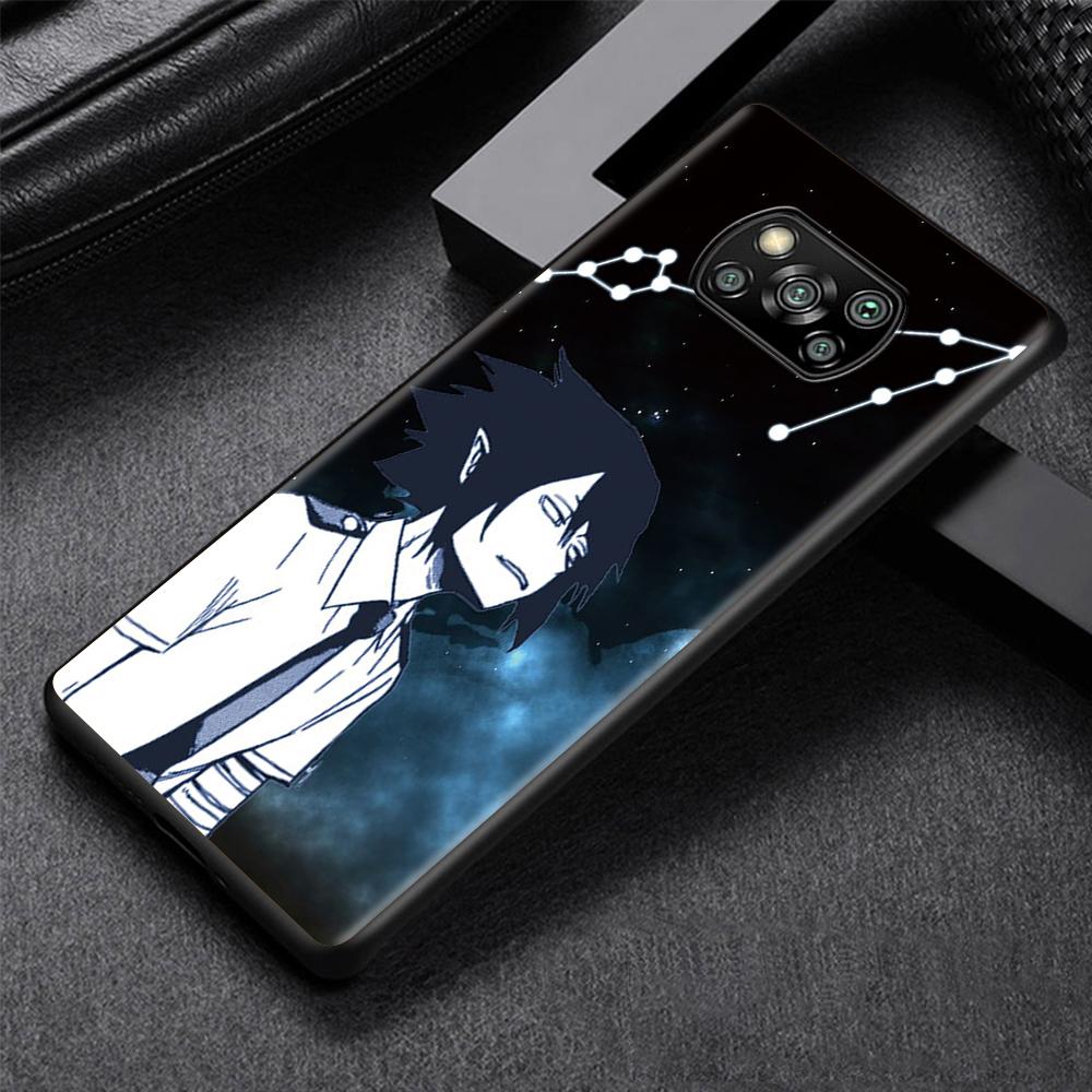 My Hero Boku No Hero Academia Case for Xiaomi Poco X3 NFC M3 M4 Pocophone F1 F3 Redmi Note 9s 9 8 10 Pro Black Soft Phone Cover