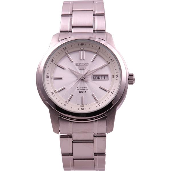 

Seiko унісекс SNKM83K1 (Браслет Seiko5 SS WH) годинник