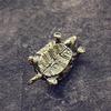 Retro Brass Tortoise Ornament Statue Metal Animal Sculpture Home Office Decoration Ornament Tea Pet Crafts