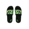Under Armour Ignite 6 Graphic Strap Slide Black Green Citrine Camo Men Sneakers 3024450-001