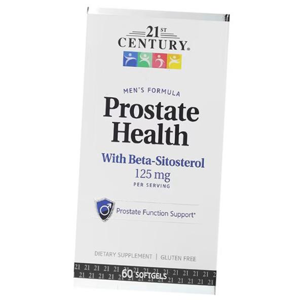 

Prostate Health with Beta-Sitosterol, 21st Century 60gelcaps (71440025) 60softgels