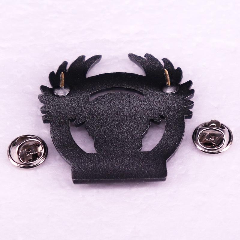 Vintage Totenkopf Brosche für Motorrad-Enthusiasten - Freigeist Accessoire