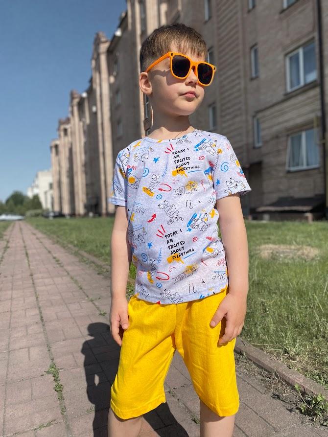 Boys’ Summer Set – Stylish T-Shirt with Print & Comfortable Shorts, Summer, 6102-002-1 HC